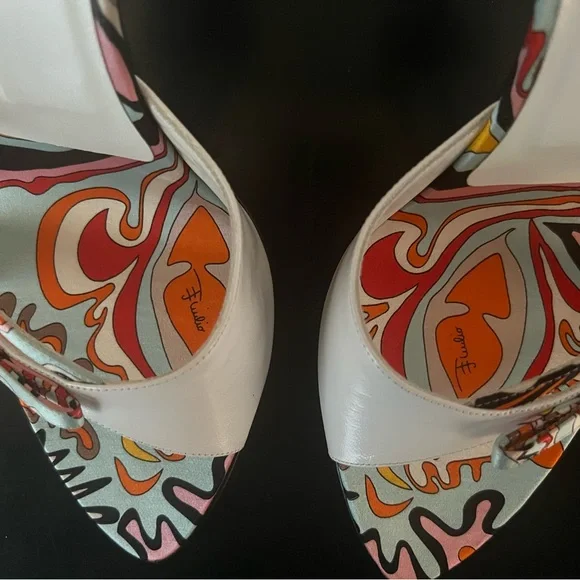 Emilio Pucci High Heeled Sandals Size 41 New in Box - Picture 11 of 16